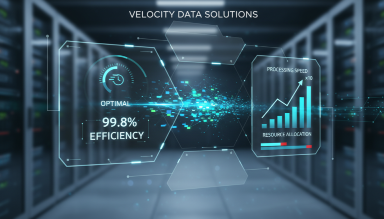 Gráfico ou interface mostrando um banco de dados WordPress otimizado e rápido, com o logo do WP Rocket ou elementos de velocidade.
