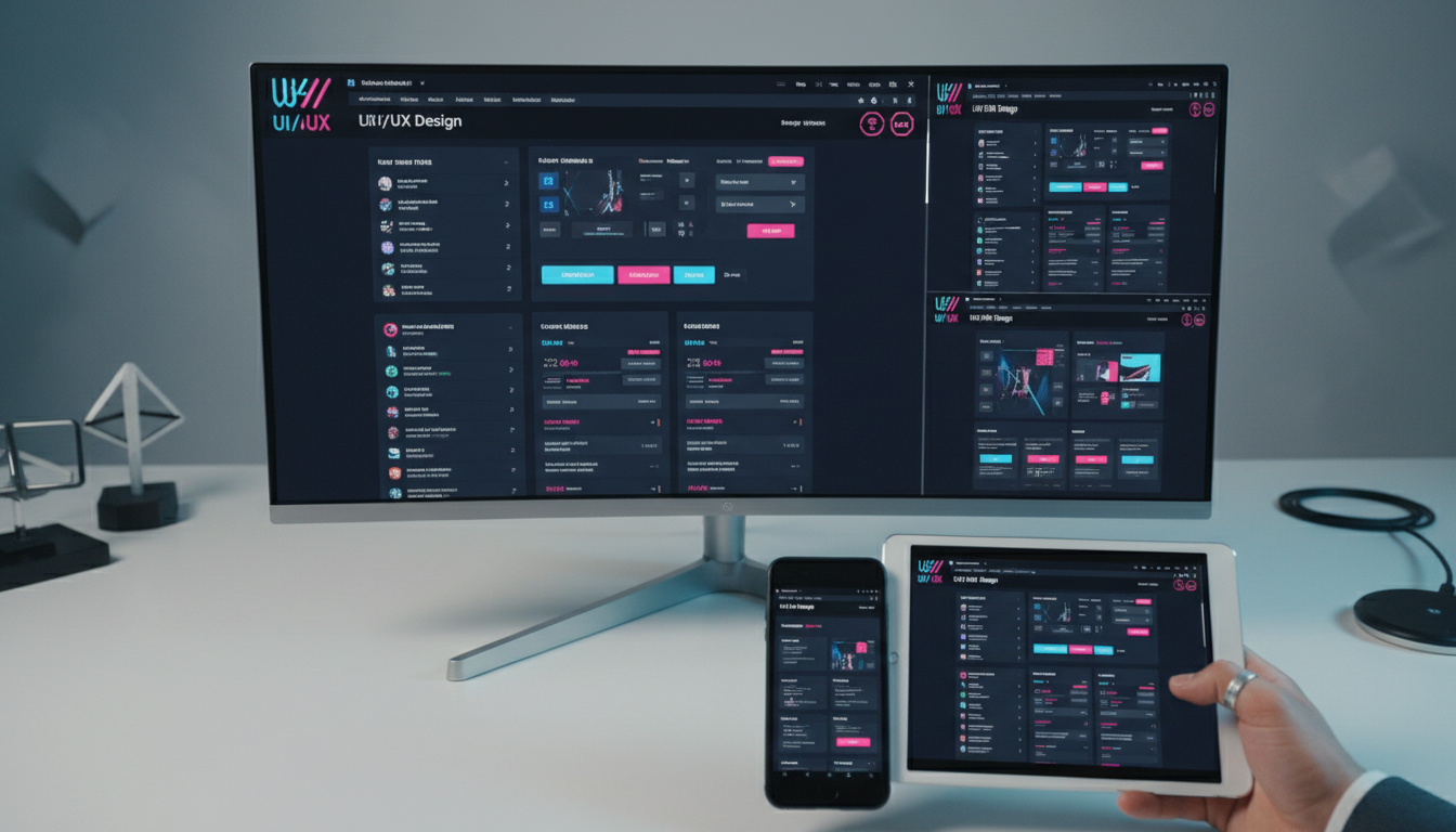 Site responsivo Elementor PRO em desktop, tablet e celular